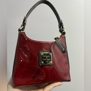 Dooney and Burke Vintage Red mini hangbag